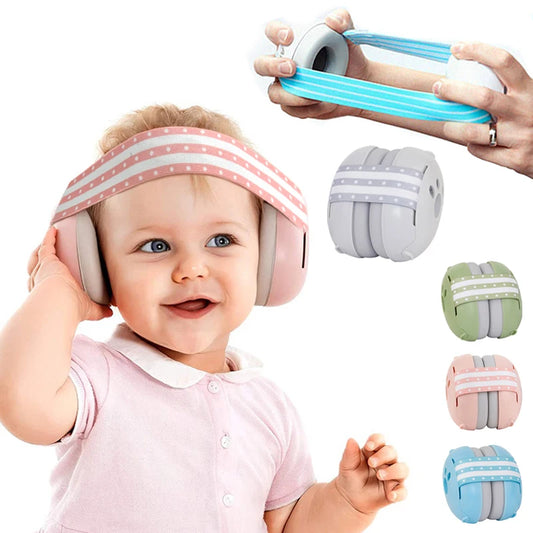 Protection anti-bruit pour les oreilles des bébés