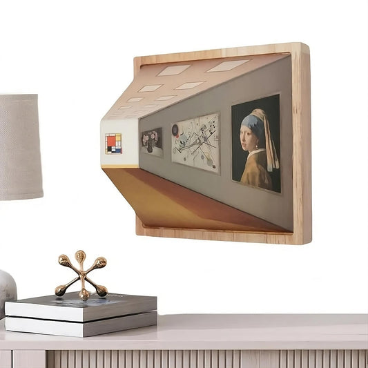 Pintura de luz nocturna visual a simple vista en 3D