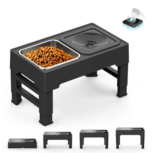 Comedero elevado para perros que no ensucia
