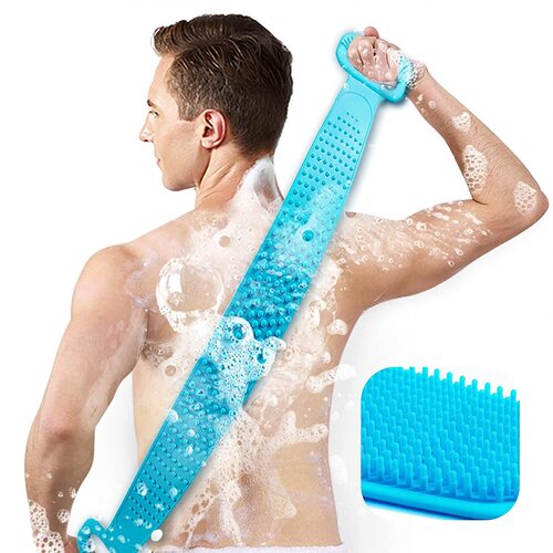 Brosse à dos en silicone