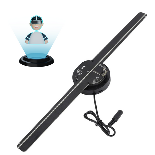 Ventilador holográfico 3D