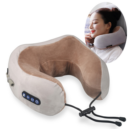 Almohada masajeadora de cuello en forma de U