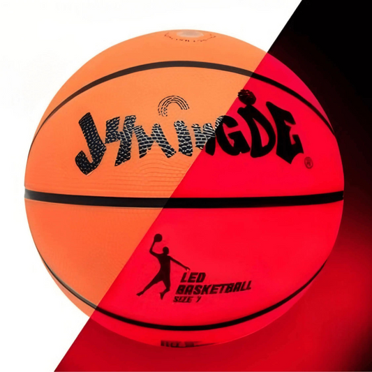 Baloncesto con luz LED