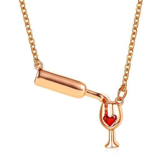 Collier de bouteille de vin