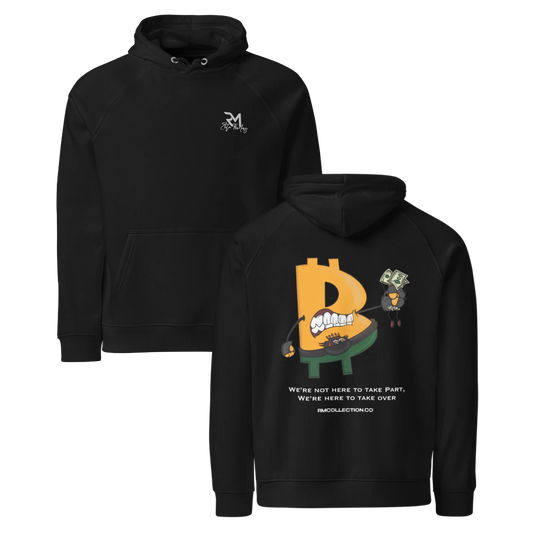 Sweat à capuche unisexe RMEliteTrading (BTC Noir)